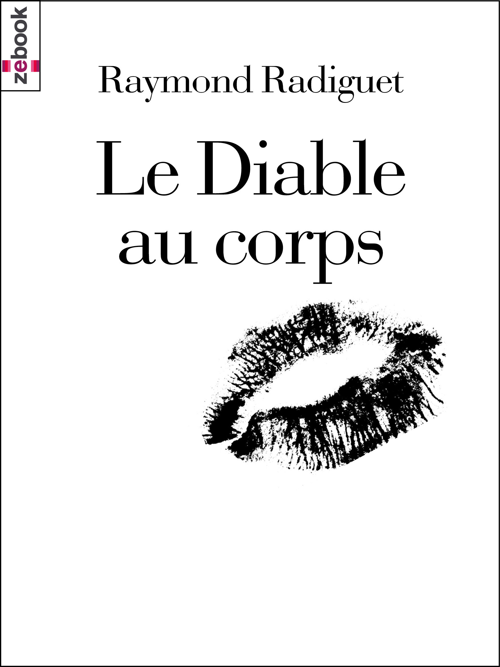 ebook cover of Le Diable au corps, by Raymond Radiguet
