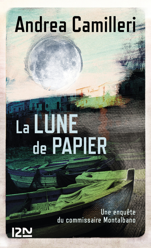 ebook cover of La lune de papier, by Andrea Camilleri