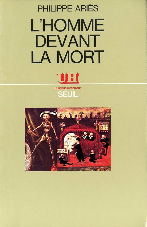 Couverture ebook de L'Homme devant la mort, de Philippe Ariès
