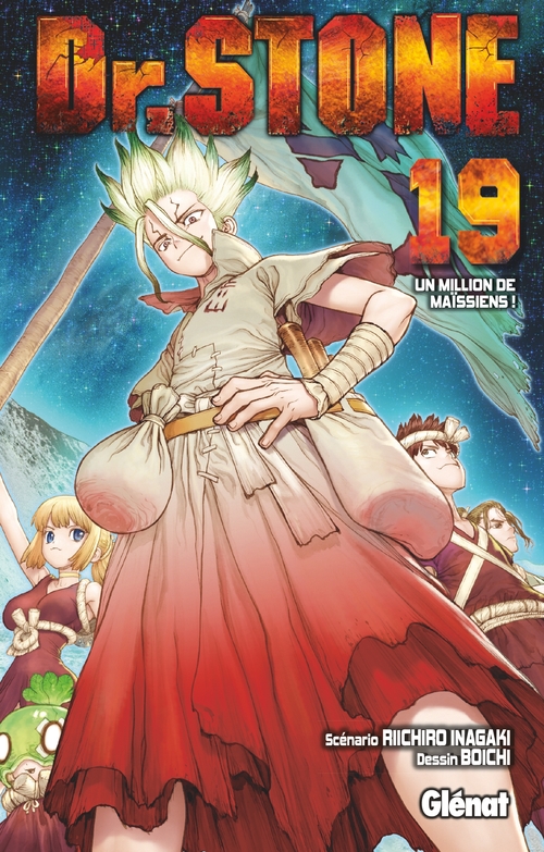 Couverture ebook de Dr. Stone - Tome 19, de Riichirô Inagaki, Boichi