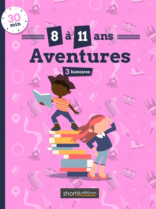 Couverture ebook de 3 histoires (8 - 11 ans) : Aventures #1, de Céline Laurent, Philippe Gourdin, Blandine Butelle