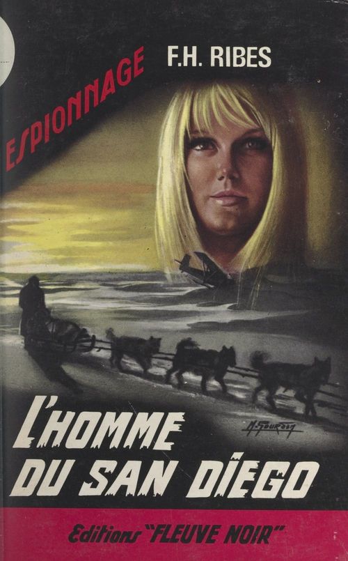 ebook cover of L'homme du San Diego, by F.-H. Ribes