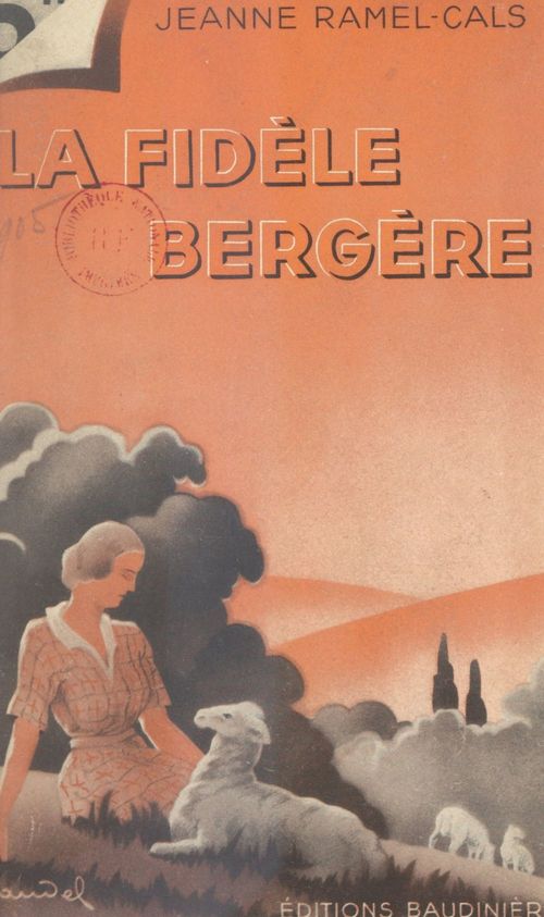 Couverture ebook de La fidèle bergère, de Jeanne Ramel-Cals