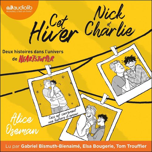 Couverture audiobook de Cet hiver / Nick & Charlie, de Alice Oseman