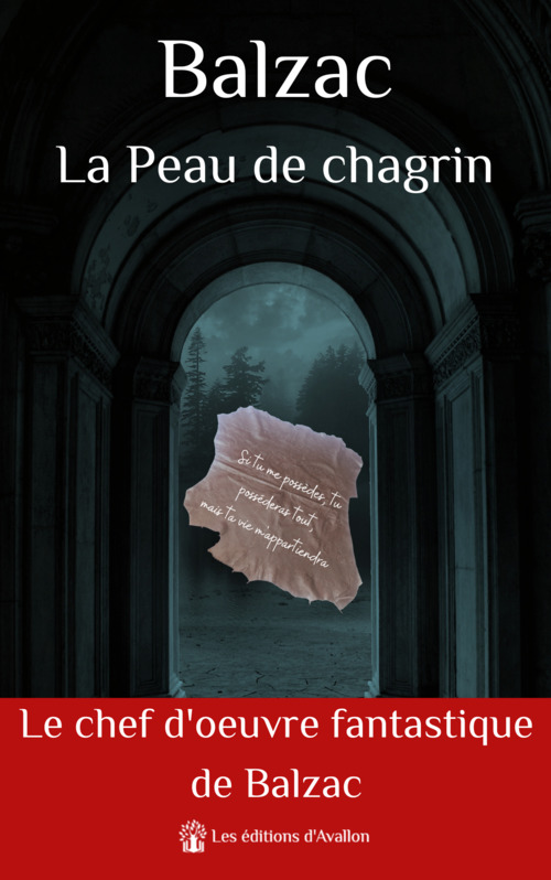 ebook cover of La Peau de chagrin, by Honoré de Balzac