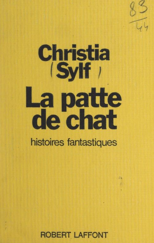 Couverture ebook de La patte de chat, de Christia Sylf