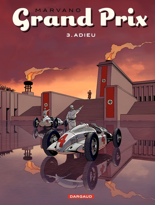 Couverture ebook de Grand Prix - Tome 3 - Adieu, de Marvano
