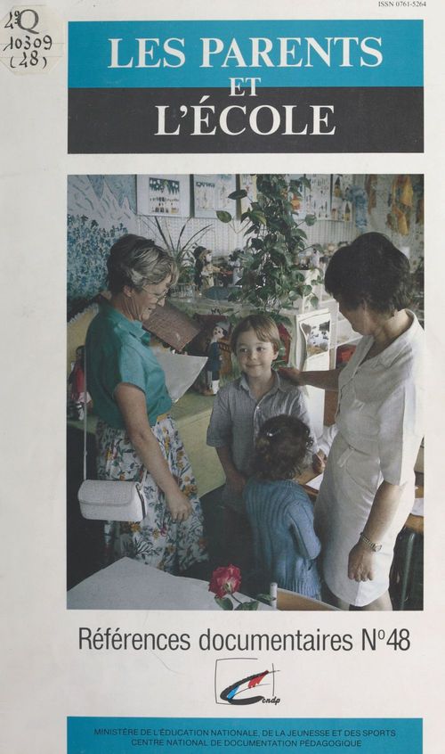 Couverture ebook de Les Parents et l'école, de Brigitte Heraud