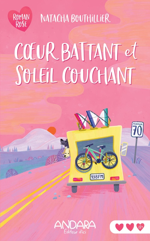 ebook cover of Coeur battant et soleil couchant, by Bouthillier Natacha