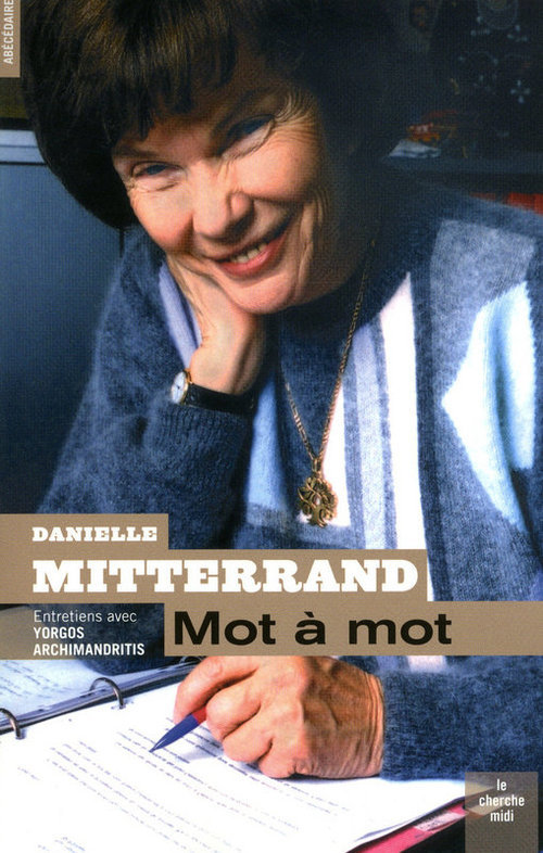 ebook cover of Mot à mot, by Danielle Mitterrand, Yorgos Archimandritis