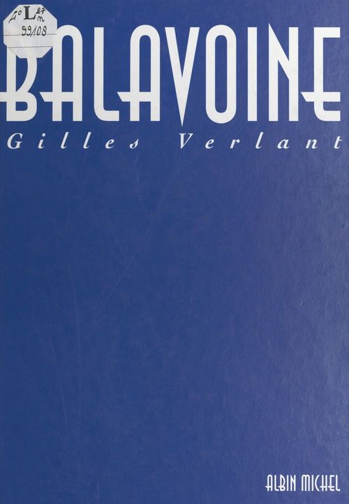 Couverture ebook de Daniel Balavoine, de Gilles Verlant