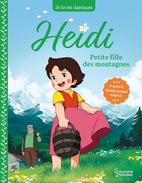 ebook cover of Heidi - T1 Petite fille des montagnes, by Johanna Spyri, Anne Kalicky