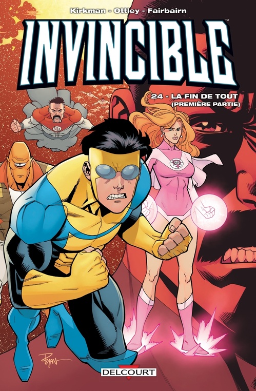 ebook cover of Invincible T24 - La fin de tout (1ere partie), by Robert Kirkman, Cory Walker
