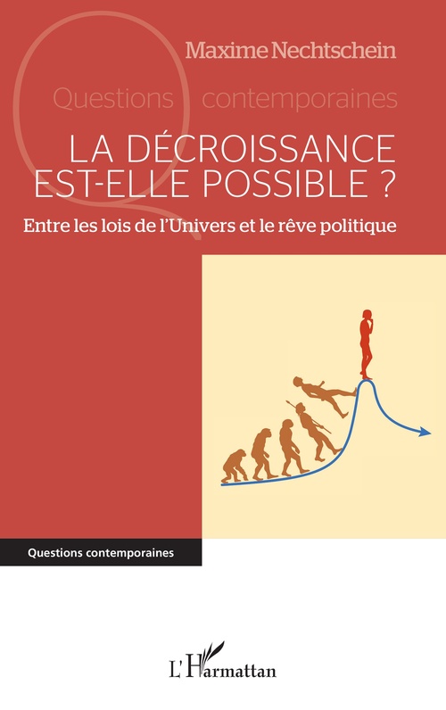 Couverture ebook de La décroissance est-elle possible ?, de Maxime Nechtschein