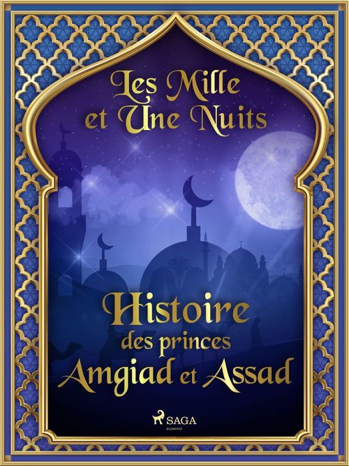 Couverture ebook de Histoire des princes Amgiad et Assad , de -  Les Mille Et Une Nuits