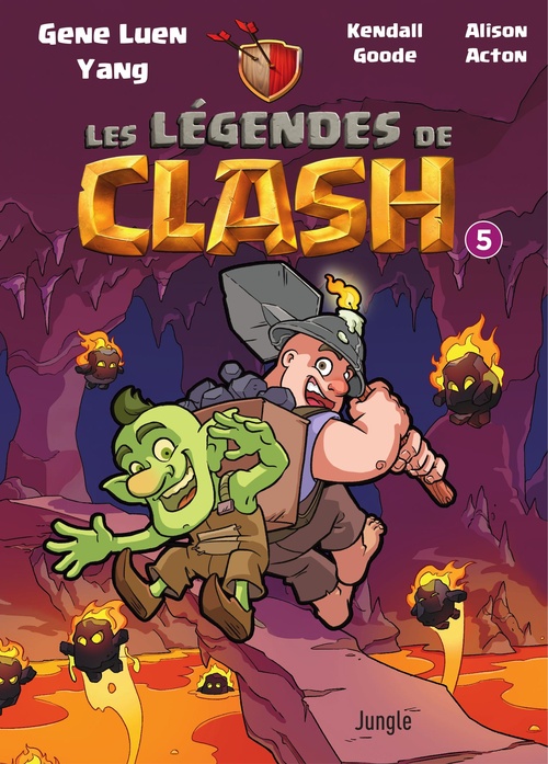 ebook cover of Les légendes de Clash - Tome 5 - Les légendes de Clash, by Greg Tessier, Gene Lueng Yang, Amandine