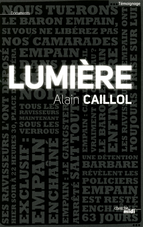 ebook cover of Lumière, by Alain Caillol