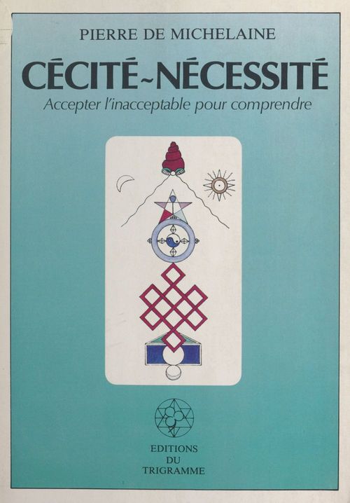 Couverture ebook de Cécité-nécessité, de Michelaine