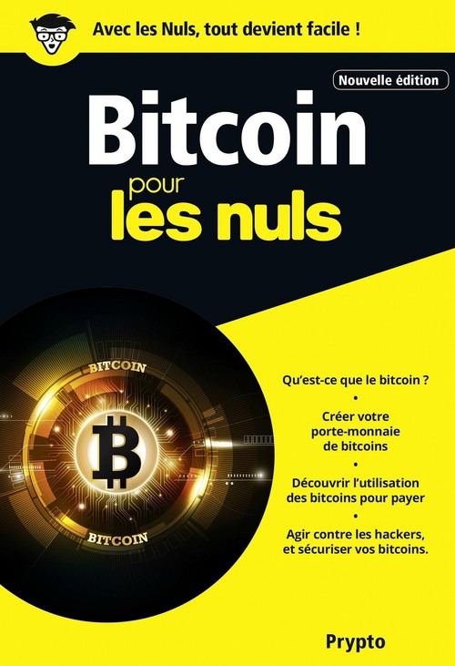 Couverture ebook de Bitcoin Poche Pour les Nuls - Nouvelle édition, de Prypto