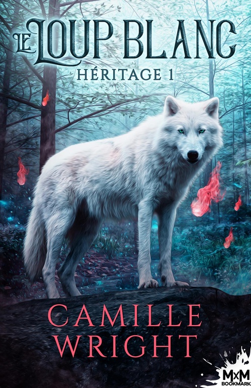 Couverture ebook de Le Loup blanc, de Camille Wright