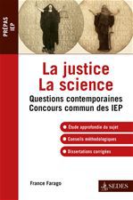 ebook cover of La justice La science, by France Farago