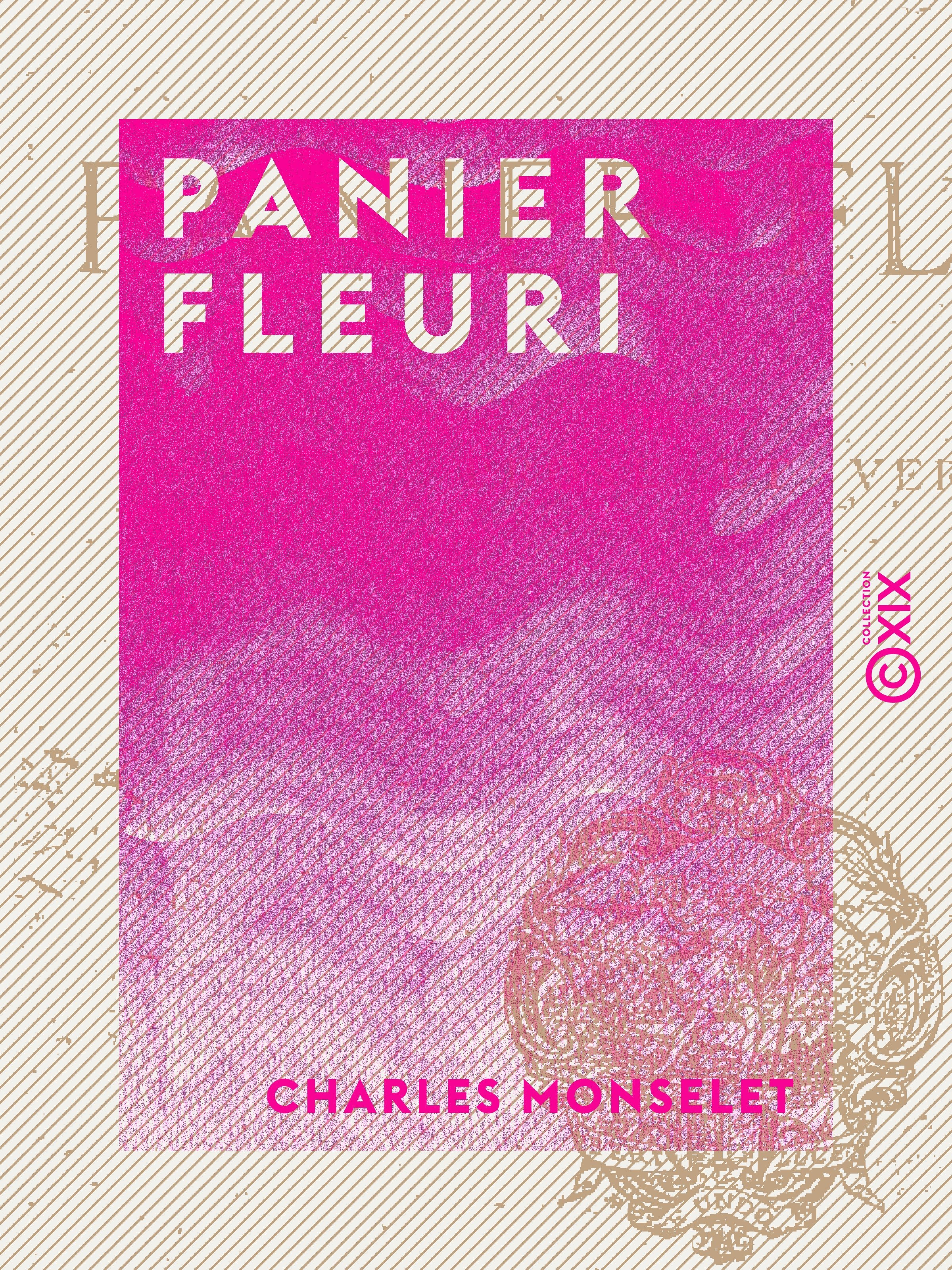 ebook cover of Panier fleuri, by Charles Monselet