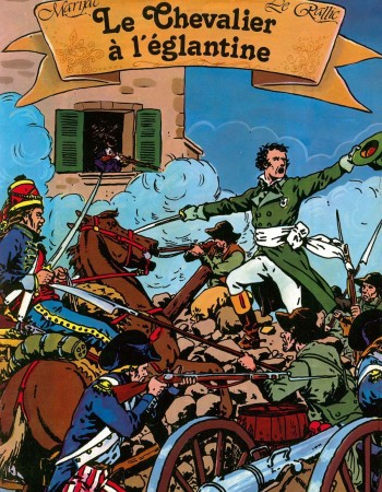 ebook cover of Le chevalier à l'églantine, by Marijac