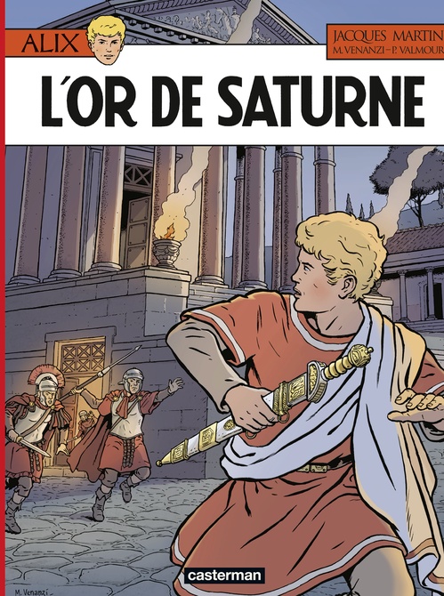 Couverture ebook de Alix (Tome 35) - L'Or de Saturne, de Jacques Martin, Pierre Valmour