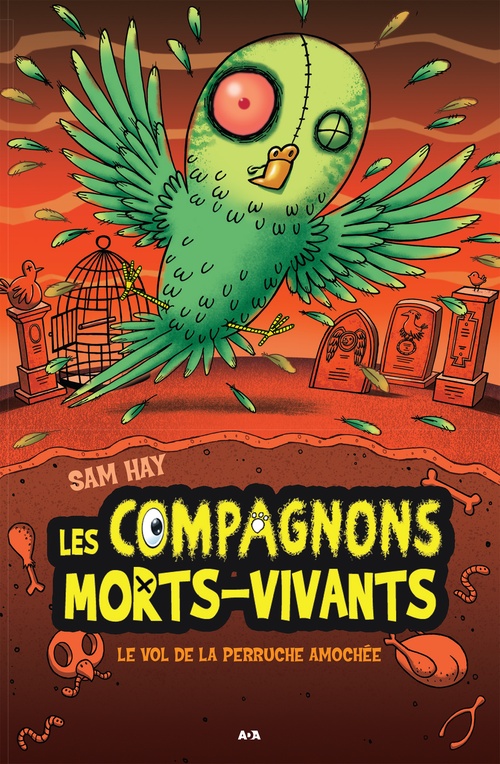 Couverture ebook de Le vol de la perruche amochée, de Sam Hay