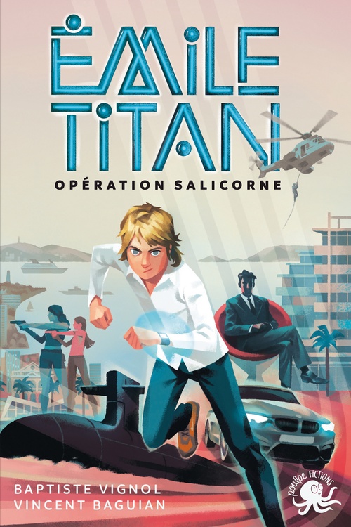 Couverture ebook de Emile Titan - Opération Salicorne, de Vincent Baguian, Baptiste Vignol