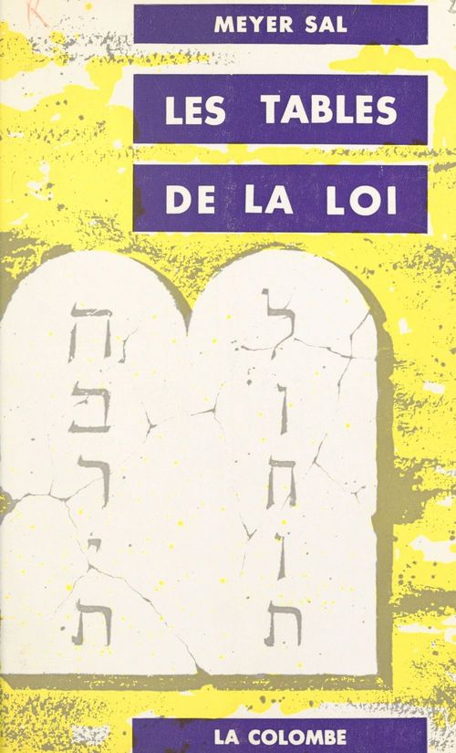 Couverture ebook de Les Tables de la Loi, de Meyer Sal