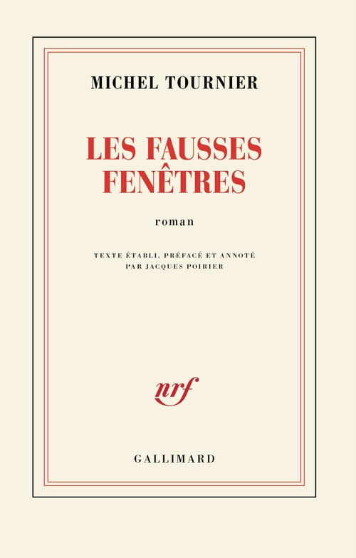 Couverture ebook de Les fausses fenêtres, de Michel Tournier