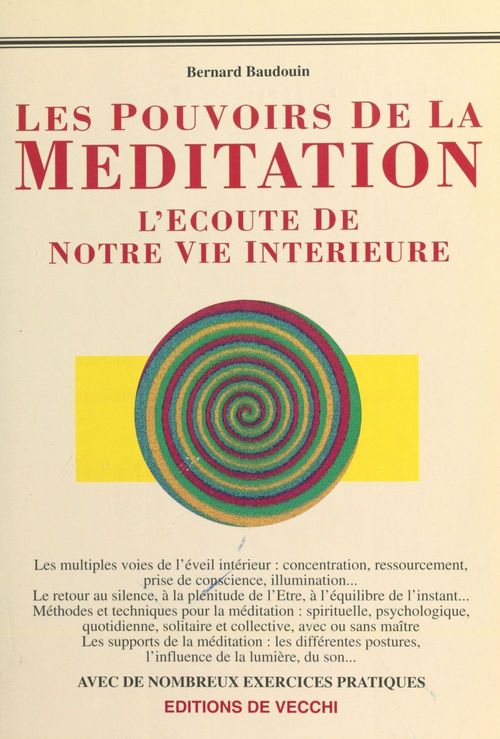 Couverture ebook de Les Pouvoirs de la méditation, de Bernard Baudouin