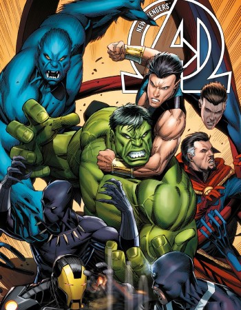 Couverture ebook de New Avengers (2013) T04, de Jonathan Hickman, Salvador Larroca, Valerio Schiti, Kev Walker