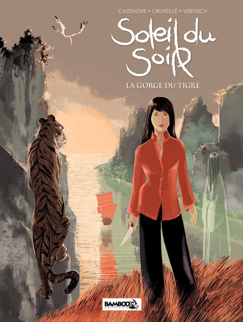 Couverture ebook de Soleil du soir, de Christophe Cazenove, Solange Cruveillé, Fred Vervisch