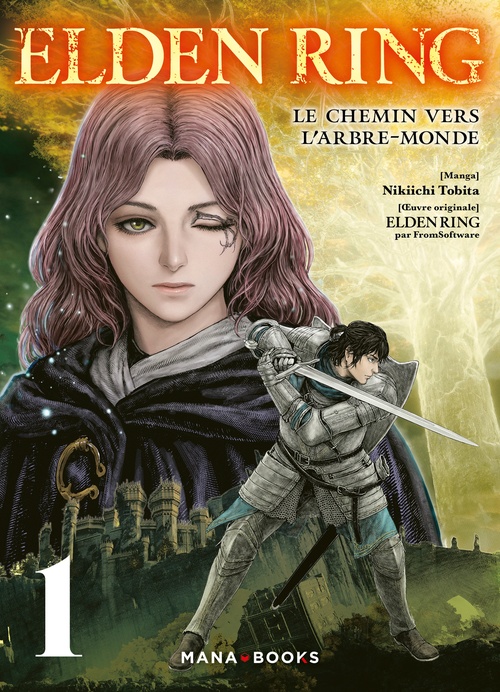 Couverture ebook de Elden Ring : Le chemin vers l'Arbre-Monde T01 (ePub), de Nikiichi Tobita