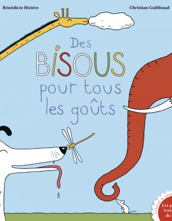 ebook cover of Des bisous pour tous les goûts, by Bénédicte Rivière