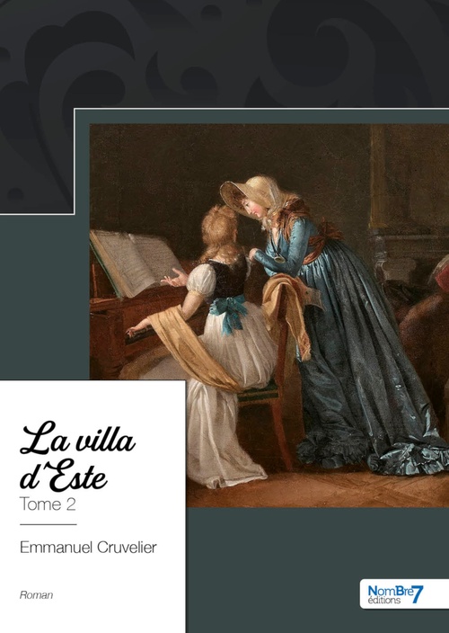 Couverture ebook de La villa d'Este - Tome 2, de Emmanuel Cruvelier