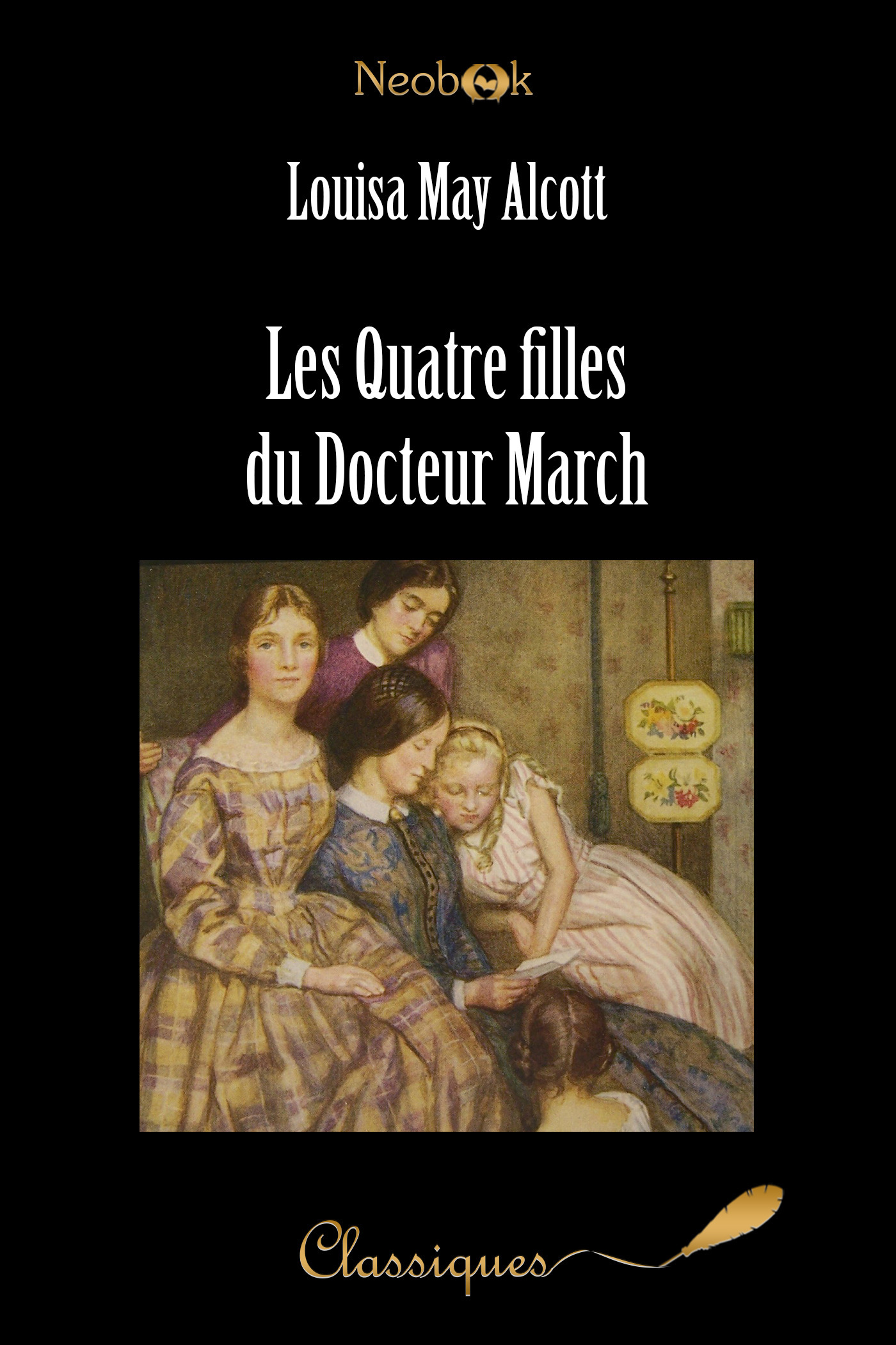 Couverture ebook de Les Quatre filles du Docteur March, de Louisa May Alcott