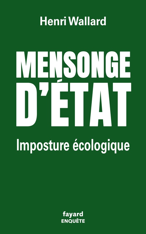 ebook cover of Mensonge d'État, by Henri Wallard