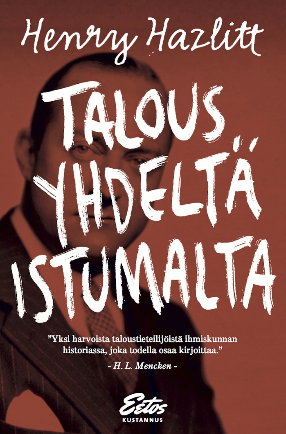 Couverture ebook de Talous yhdeltä istumalta, de Henry Hazlitt