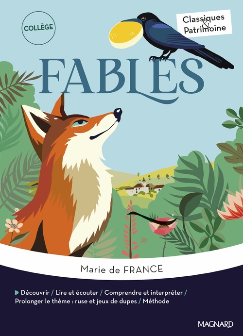 ebook cover of Fables - Classiques et Patrimoine, by Marie de France