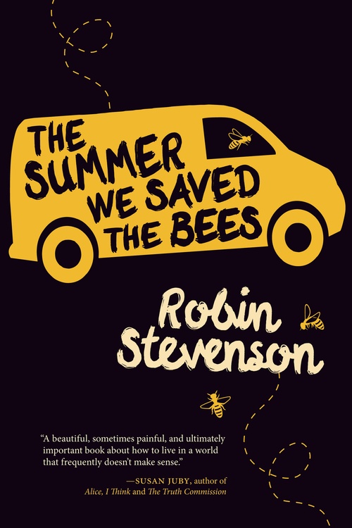 ebook cover of The Summer We Saved the Bees, by Robin Stevenson