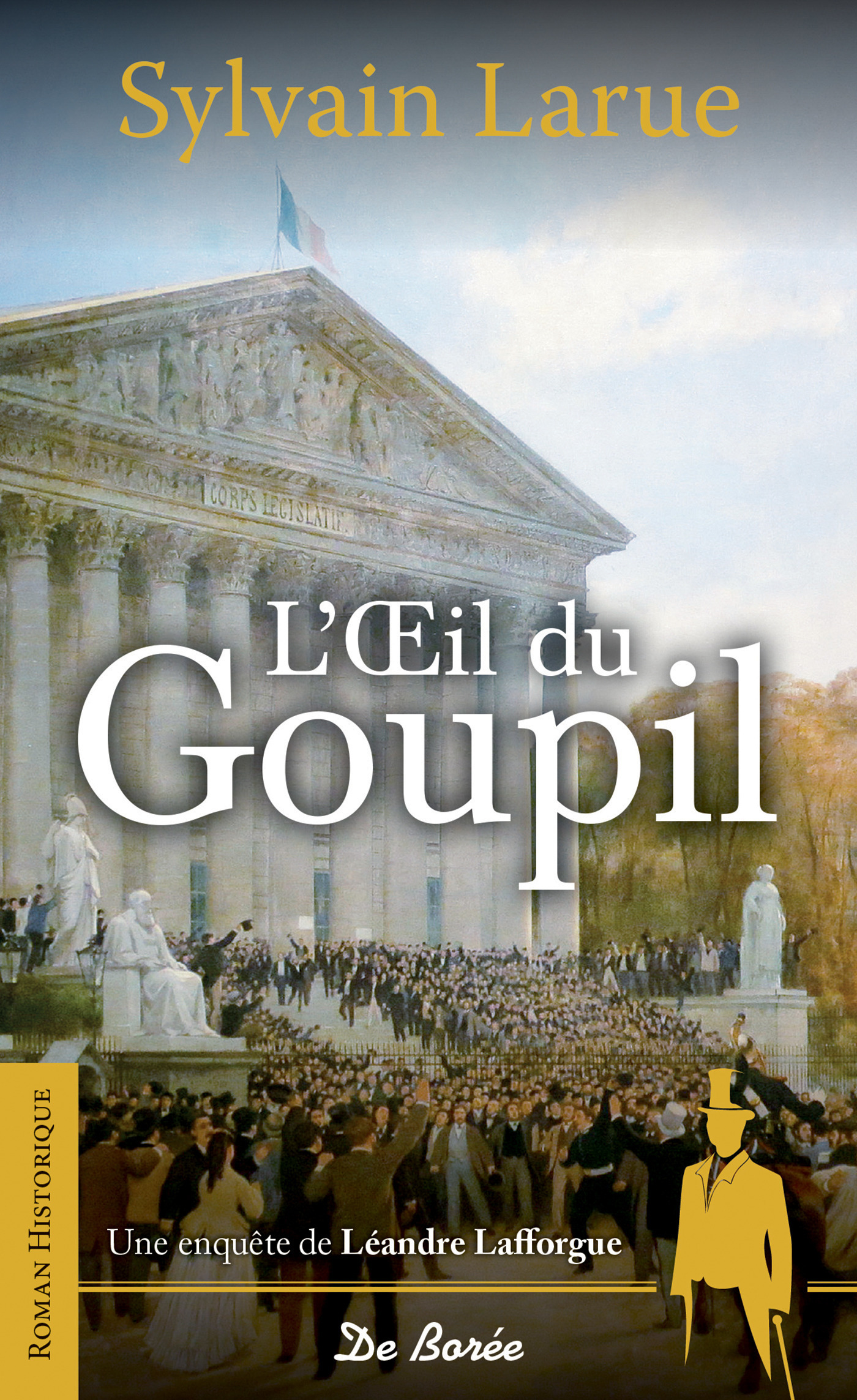 Couverture ebook de L'OEil du Goupil - Une enquête de Léandre Lafforgue , T1, de Sylvain Larue