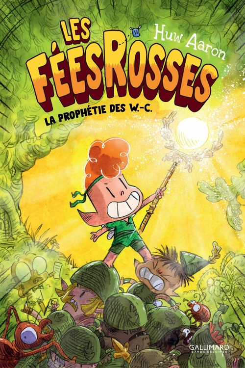 Couverture ebook de Les Fées Rosses, de Huw Aaron