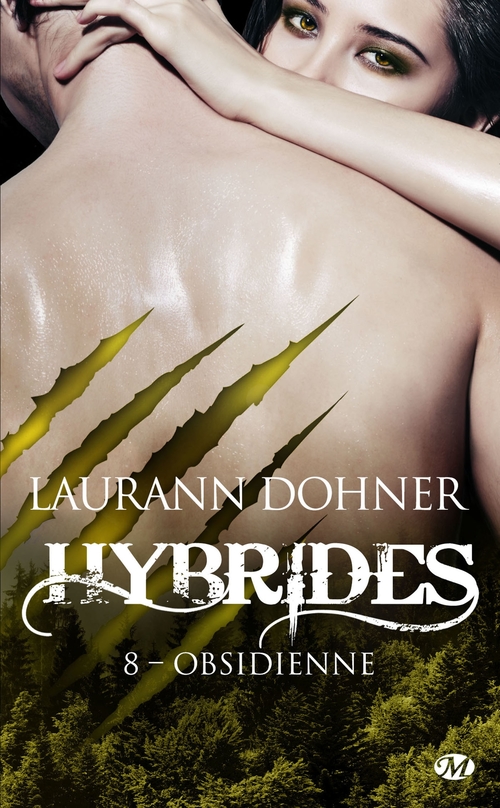 ebook cover of Hybrides, T8 : Obsidienne, by Laurann Dohner