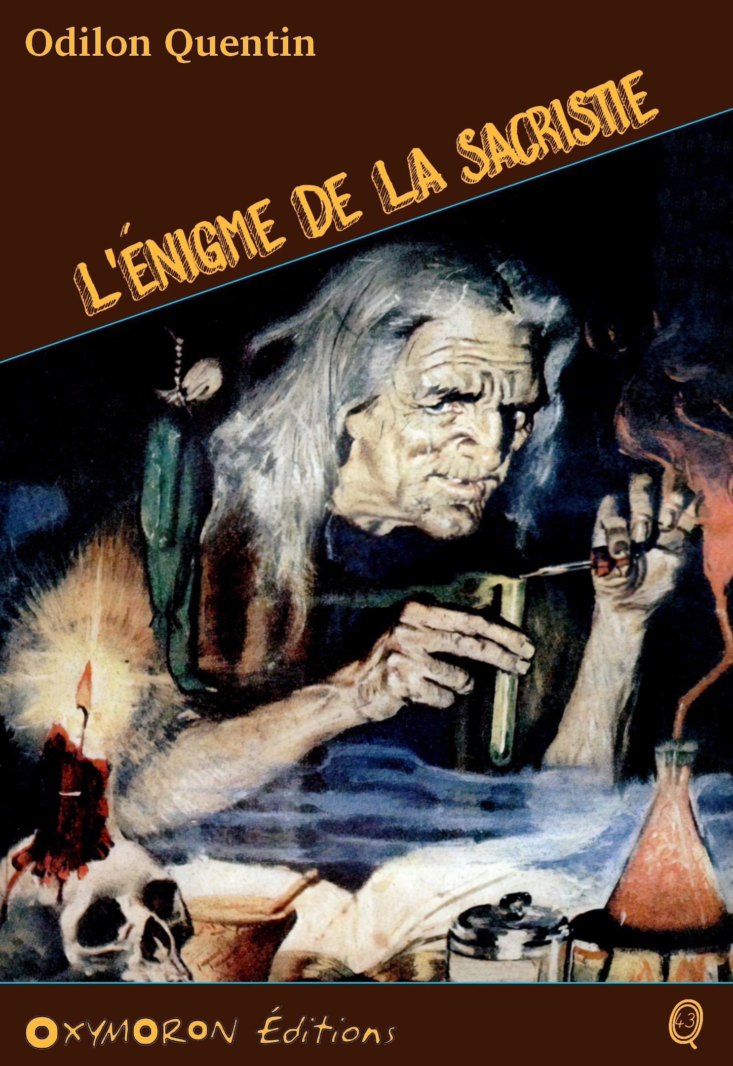 Couverture ebook de L'énigme de la sacristie, de Charles Richebourg
