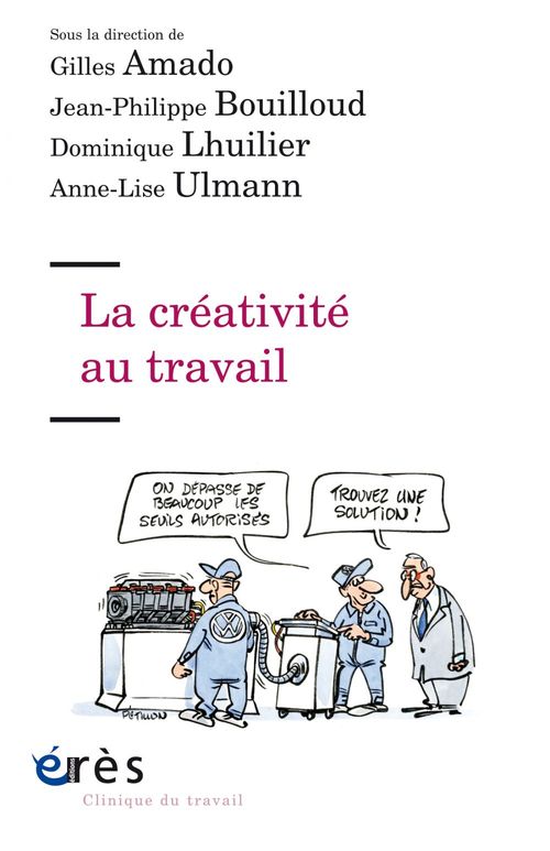 Couverture ebook de La créativité au travail, de Collectif