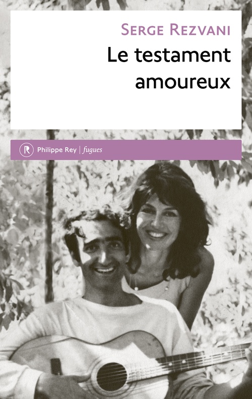 Couverture ebook de Le testament amoureux, de Serge Rezvani