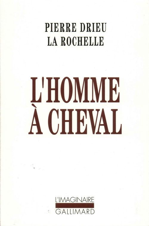 ebook cover of L'homme à cheval, by Pierre Drieu la Rochelle